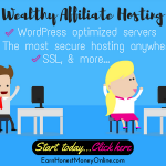 Wealthy Affiliate optimized WordPress secure hosting SSL